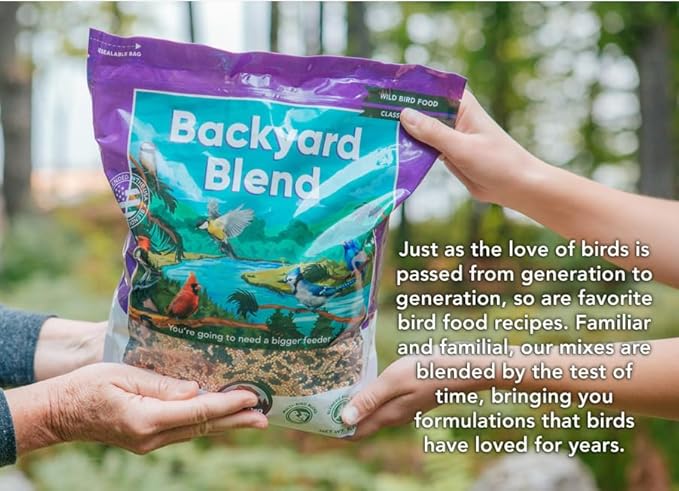 Classic Bird Seed (10 Pounds, Backyard Blend)