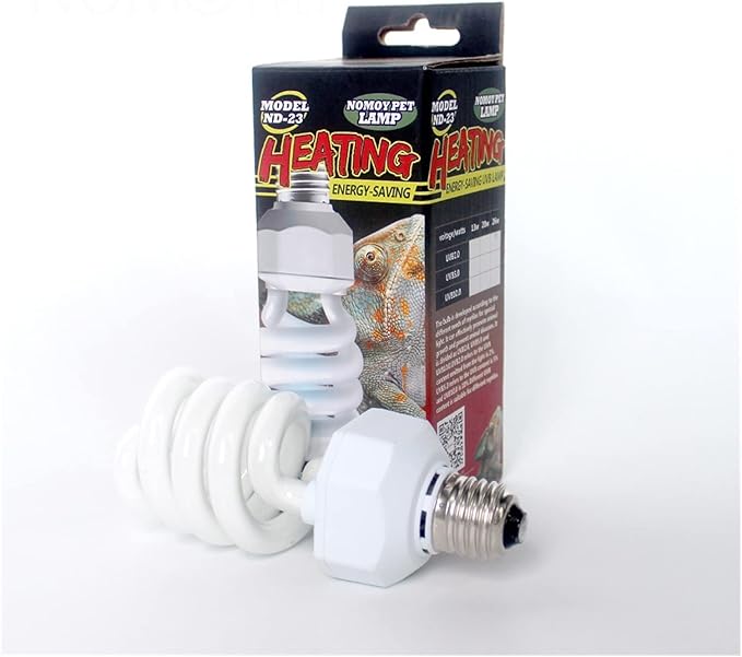 Climbing Pet Reptile Uvb Spiral Calcium Lamp, Ultraviolet Energy-Saving Lamp(5.0 13w)