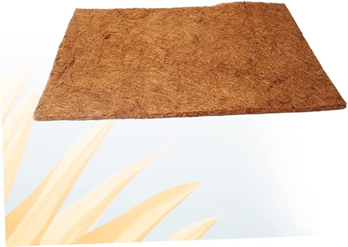 Happyyami Breathable Reptile Mat Tortoise Habitat Accessories Guinea Pig Bed Turtle Basking Platform