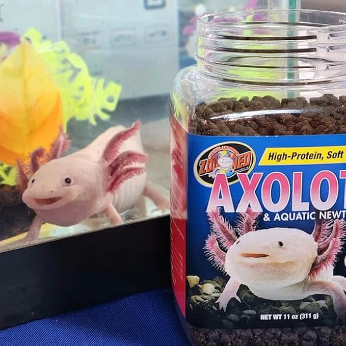 Zoo Med Axolotl & Aquatic Newt Food, 11 oz.