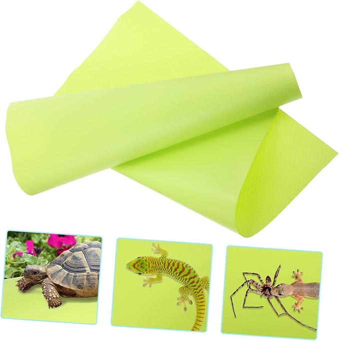 UPKOCH Non-Slip Reptile Carpet Substrate for Leopard Gecko Lizard Snake and Turtle Terrarium Bedding and Accessories for Reptile Tanks