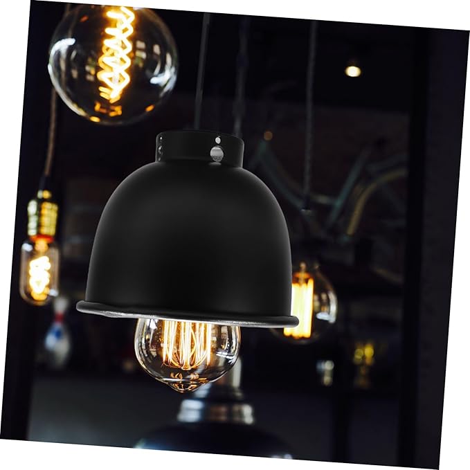 Reflective Heat Lamp Cap for Terrarium Durable Metal Cover for Optimal Heat Distribution and Versatile Bulb Compatibility