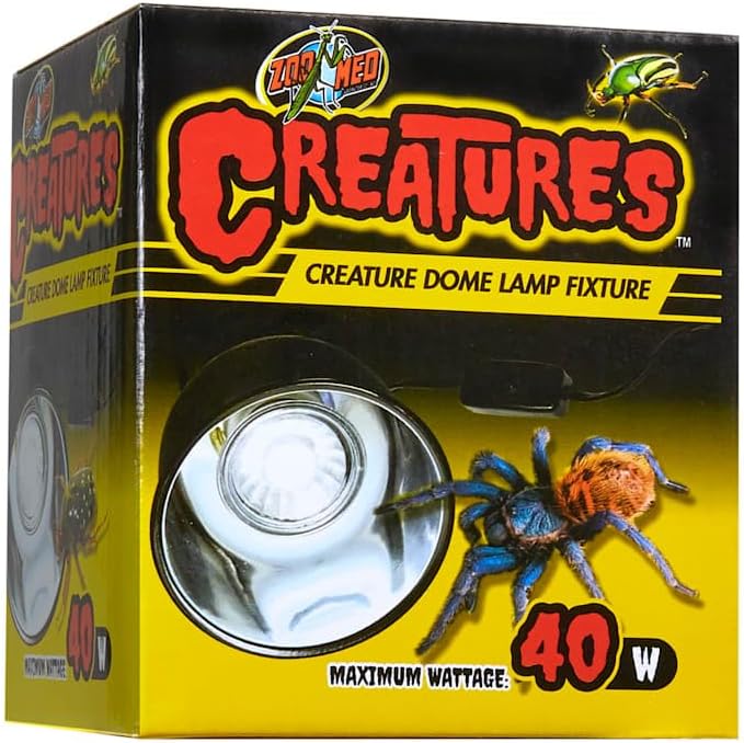 Zoo Med Creatures Dome Lamp Fixture 40 Watt