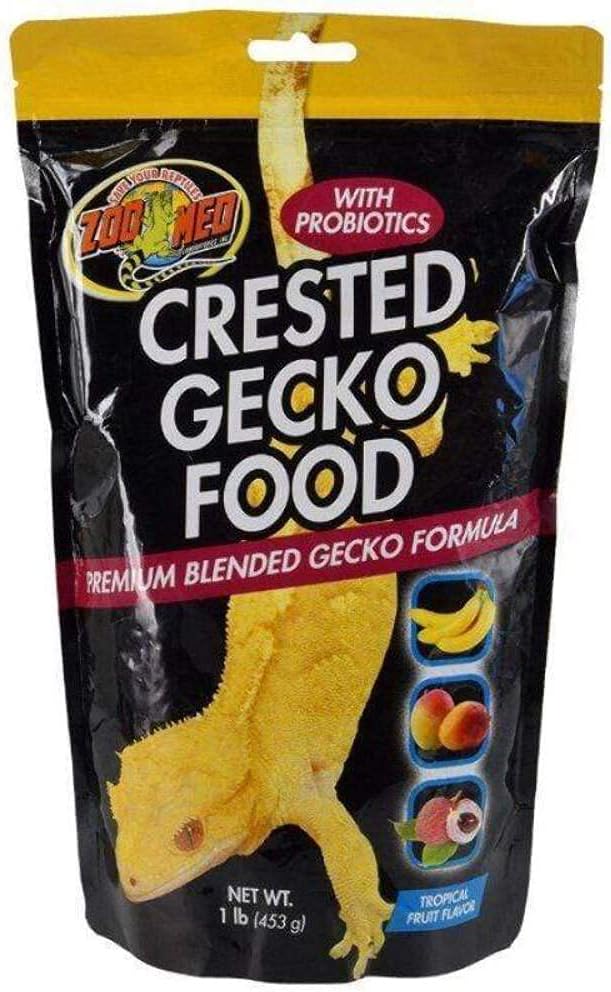 Zoo Med Crested Gecko Food - Tropical Fruit - 1 lb