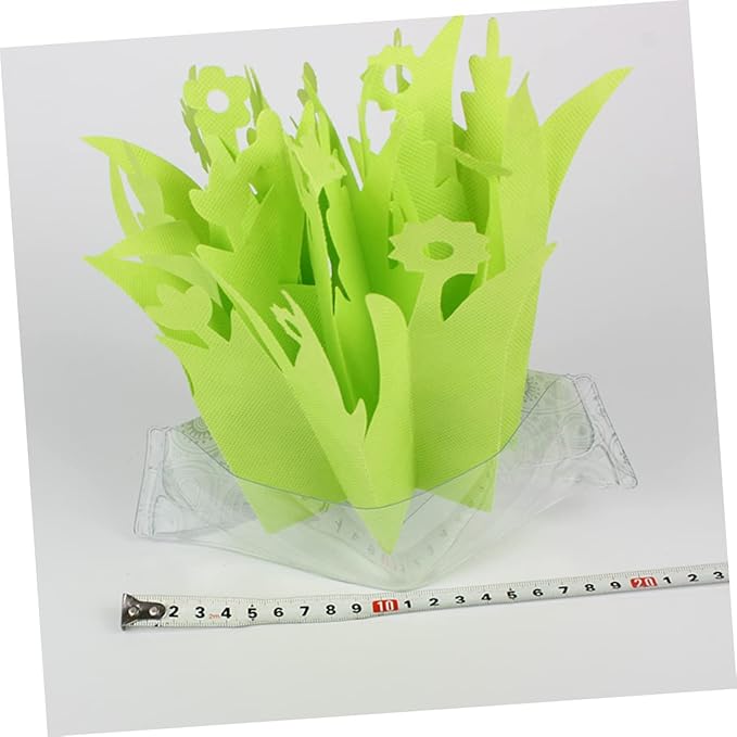FOMIYES 6pcs Tortoise Climbing Box Humidifier Natural Gasification Unplugged Design for Reptile Landscaping Realistic Emulation Plants Cloth Material Easy to Use
