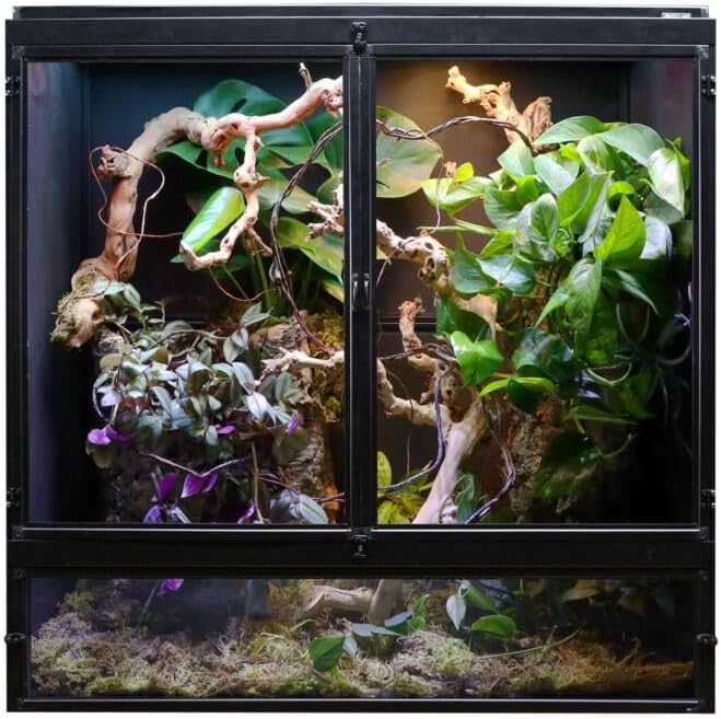 (NT-14) Double Door REPTIBREEZE Screen CAGE