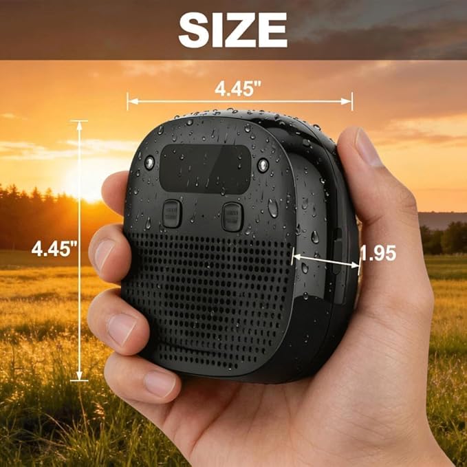 Dog Barking Control Devices, Anti Barking Device for Dogs with Remote Control, Ultrasonic & Sensor Technology, Rechargeable, Waterproof, Adjustable Modes & Frequencies, Bark Box Indoor Outdoor(Black)