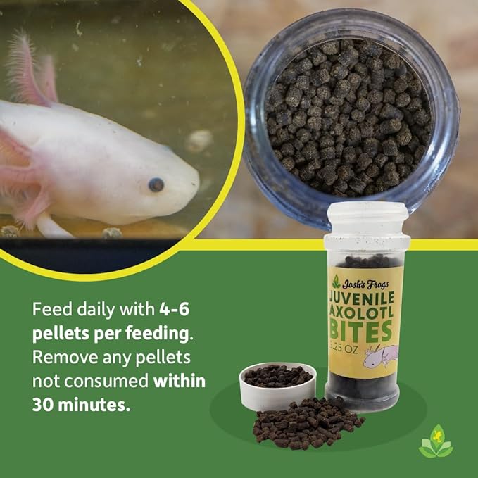 Josh's Frogs Juvenile Axolotl Bites (3.25 oz)