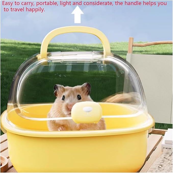 Birdcage Parrot Take-Out Cage Bird Special Portable Bird Cage Small Bird Bag Hand-held Mini Bird Cage(Pink)