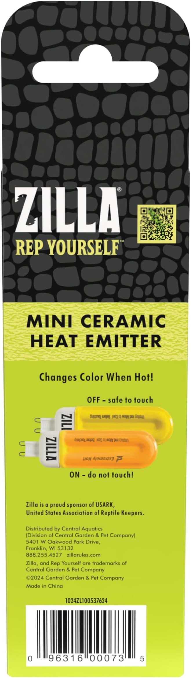 Zilla Mini Ceramic Heat Emitter 50w