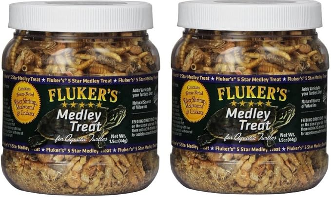 SFK72020 Aquatic Turtle Medley Treat Food, 1.5-Ounce (2 pack)
