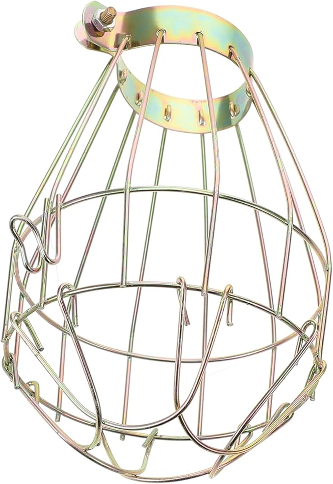 BESPORTBLE 3pcs Box Reptile Lampshade Shell Heat Lamp for Snakes Reptile Scald Lampshade Accessory Lamp Bulb Guard Clamp