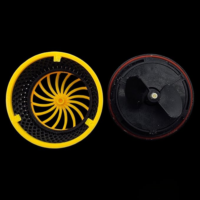 Anemone Guard Nem Guard Direct Replacment for EcoTech Marine VorTech MP10 & MP40 (MP40, Fluorescent Yellow-Black-Fluorescent Yellow (Tri-Color))