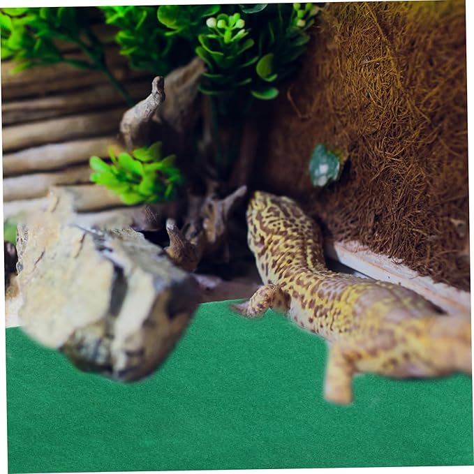 UPKOCH 60x40cm Waterproof Reptile Heating Pad for Turtles Lizards and Snakes Insulated PET Cushion for Terrarium Use