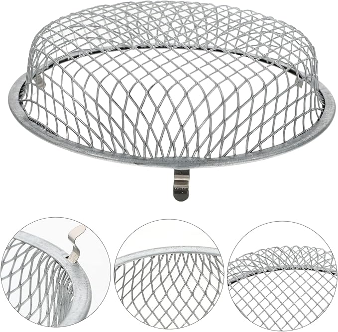 FOMIYES 3pcs Reptile Heating Lamp Mesh Cover Scalding Shade for Lizard Turtle and Snake Habitats and Easy to Install Lamp Shade Accessory