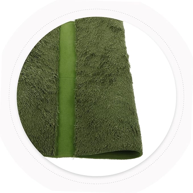 Reptile Carpet Mat for Bearded Dragon and Tortoise Washable Substrate Liner Moisture Retaining Bedding for Terrarium Easy to Clean Reusable Habitat Decor