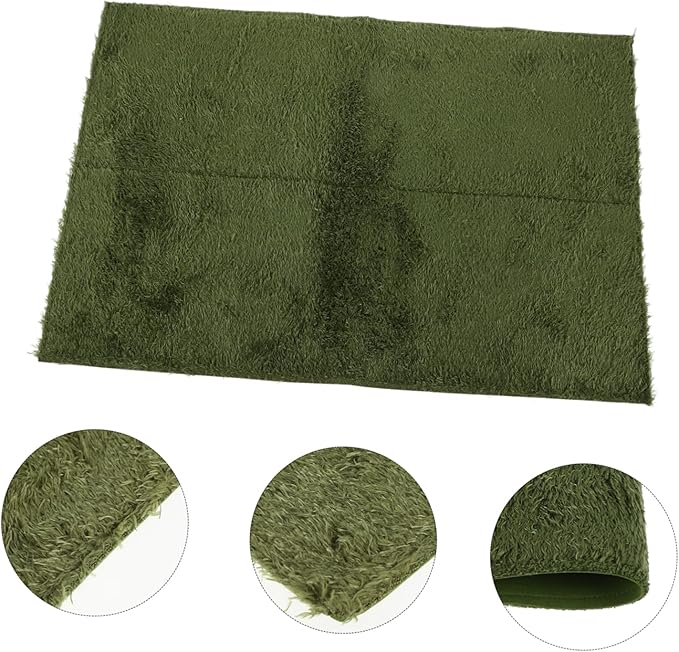 LIOOBO Reptile Carpet Fiber Pet Mat Easy Clean Rinse l for Bearded Dragon Lizard Turtle Snake Pet Supplies