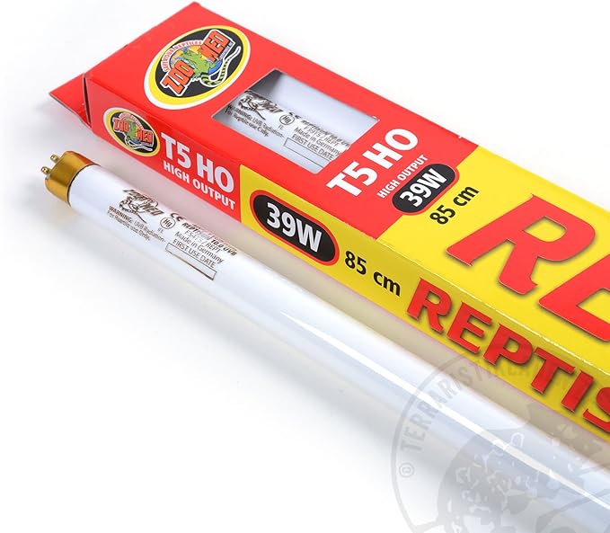 CAROLINACUSTOMCAGES 34" Reptile Lighting 10.0 UVB T5HO 39W Fluorescent Tube
