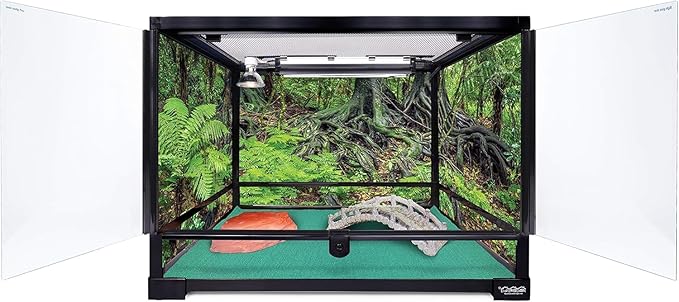 Carolina Custom Cages, 24Lx18Wx18H Medium Terrarium; Easy Assembly