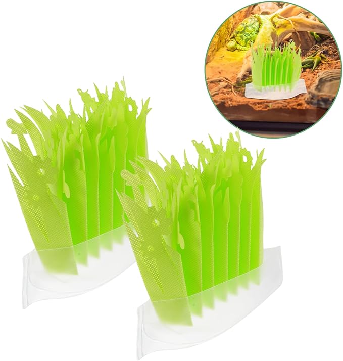 COLLBATH 2pcs Terrarium Humidifier for Reptiles Snake Decor Artificial Plant Humidifier Decorative Design