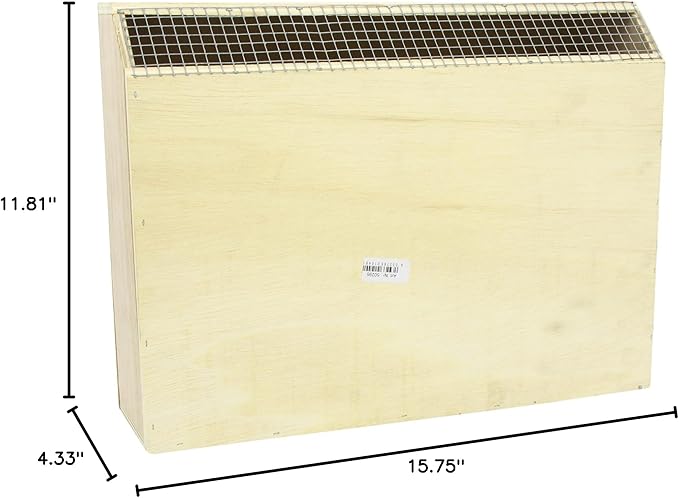Nobby Modern Wood Pet Carrier, 40x30x11 cm
