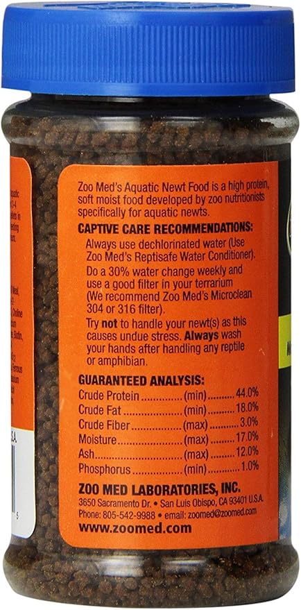 Zoo Med Aquatic Newt Food (2 Pack / 2-Ounces Each)