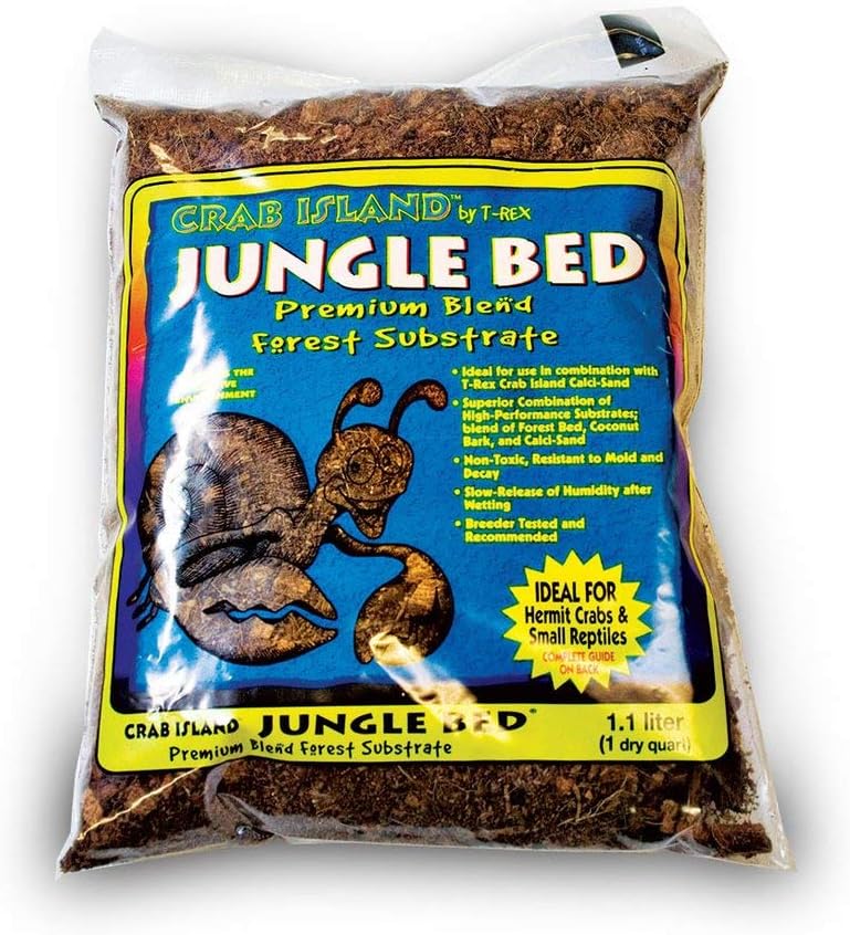 T-Rex Hermit Crab Substrate - Jungle Bed