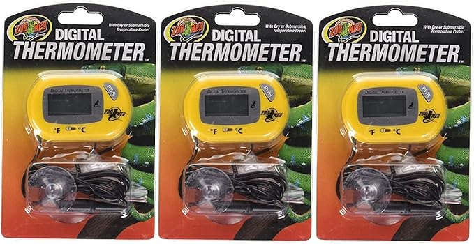Zoo Med Digital Thermometer (3 Pack)