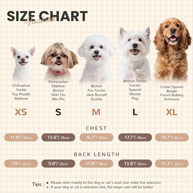 Dog Sweaters for Small Dogs with Cute Bear Pattern, Striped Soft Stretchable Fleece Warm Puppy Clothes for Small Dogs Cats, French Bulldog Chihuahua for Winter