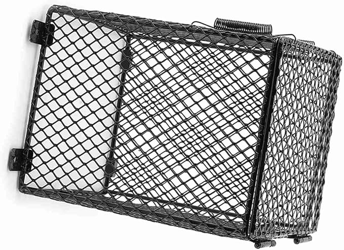Reptile Anti-Scald Lamp, Mesh Cover, Durable Heating Shade for Ceramic Bulb Day and Night, Suitable for Reptile Owners (Square)