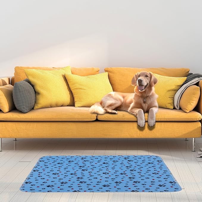 Washable Pee Pads for Dogs,2 Pack Extra Large 34"x36" Super Absorbent Reusable Puppy Pads,Non-Slip 100% Waterproof Dog Pee Pads,Pet Training Pads for Couch, Crate,Potty Training,Floor