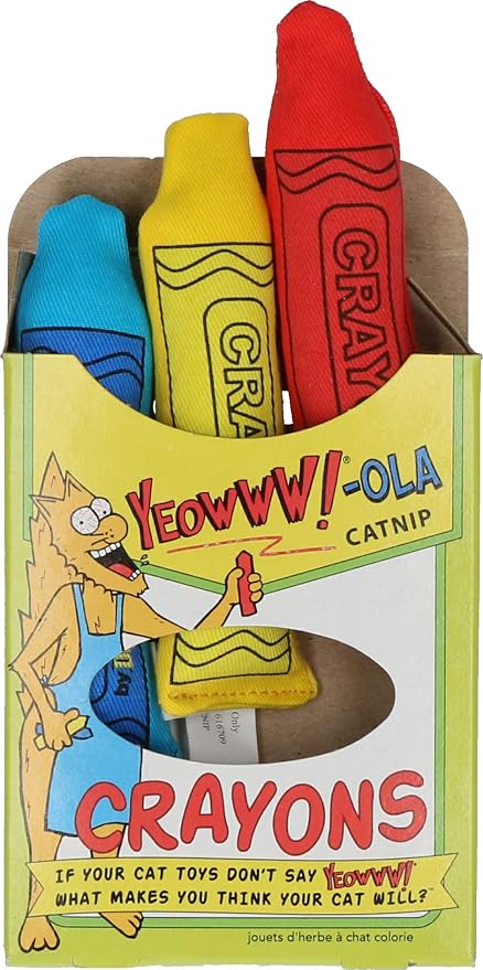 YEOWWW! Catnip Crayon, 3 Count - Image 5