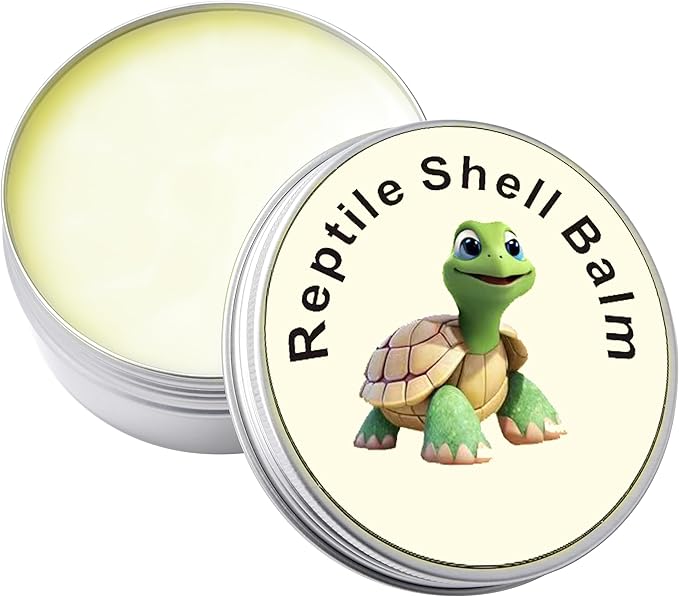 Reptile Shell Balm 2 Oz Turtle Shell Care Conditioner Moisturizer for for Tortoise, Lizard, Reptiles in Dry Environment Prevent Skin Dryness on Basking Platform, Tank, and Rock 60 g