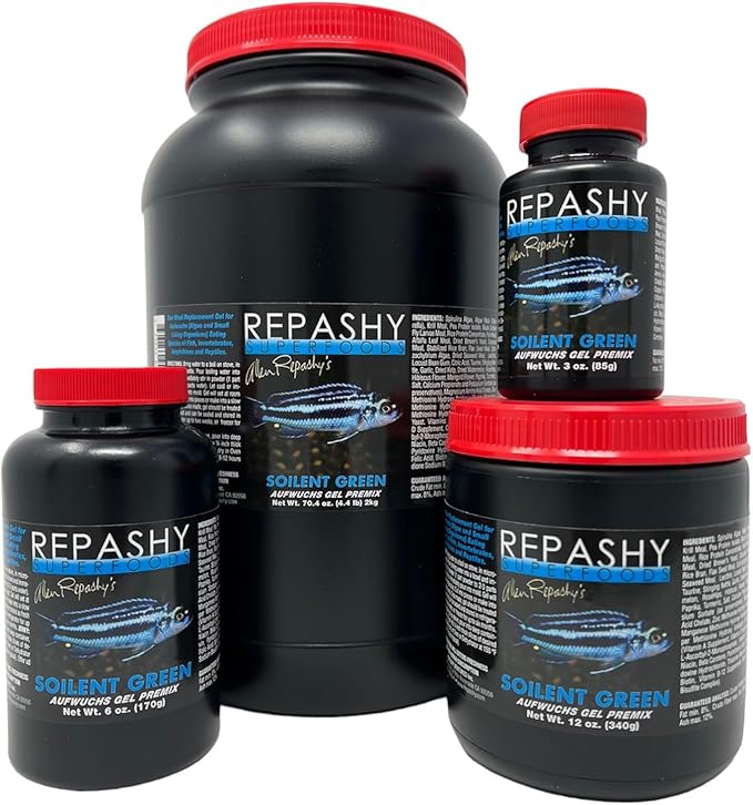 Repashy SuperFoods Soilent Green 6 Oz Jar Fish Food