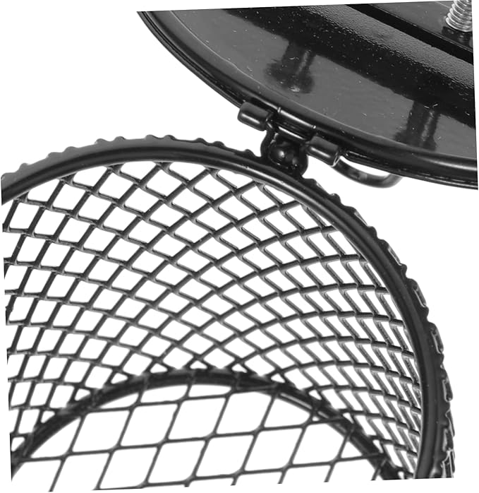 Reptile Heating Lamp Shade Cover for Turtle Lizard and Parrot Cages Efficient Heat Dissipation Essential for