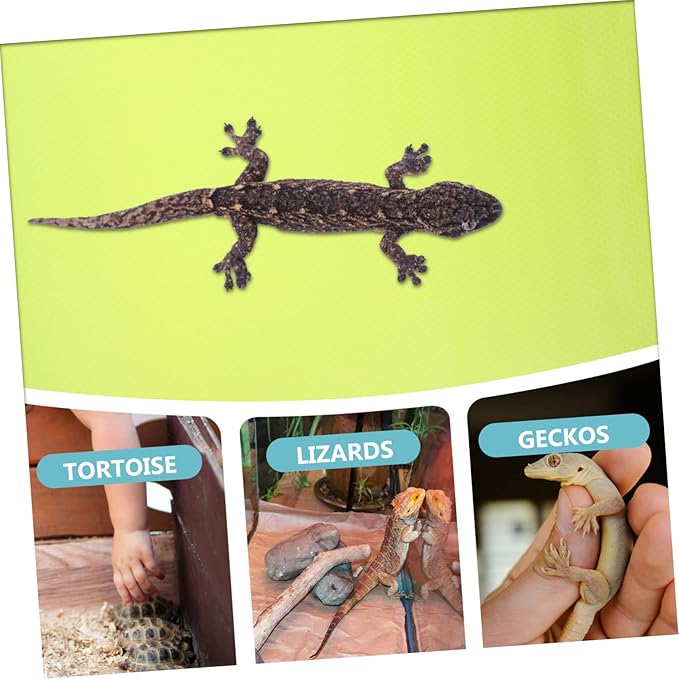Angoily Terrarium Carpet Reptile Bedding Reptile Substrate for Tank Nonslip Mat for Bearded Dragon Lizard Snake Leopard Gecko