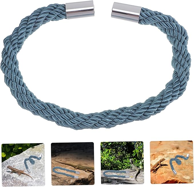 POPETPOP Bearded Dragon Climbing Rope Toy for Terrarium Easy to Install Crab Climbing Accessory for Reptiles Promotes Activity and Health for Snakes Lizards and Amphibians