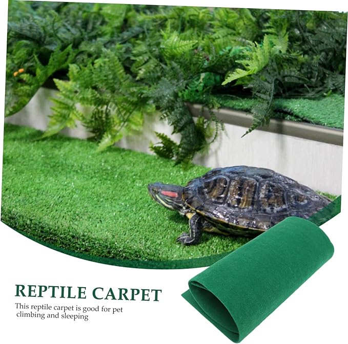 BESPORTBLE Reptile Cushion Durable Heat Mat for Tortoises Lizards Reptiles for Climbing Sleeping Keeps Pets Warm Winter