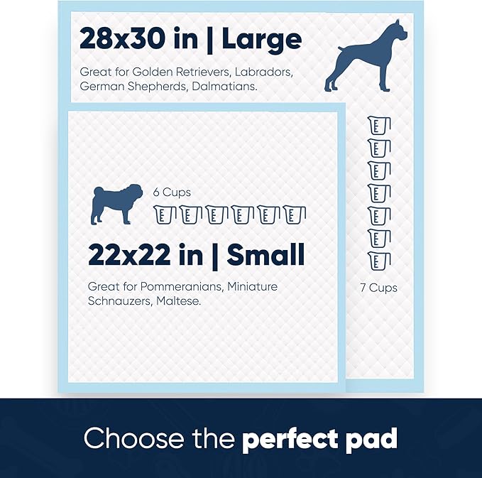 American Kennel Club Scented Puppy Training Pads with Ultra Absorbent Quick Dry Gel – 22 x 22 Pee Pads for Dogs - Grass Scented - 200 Count