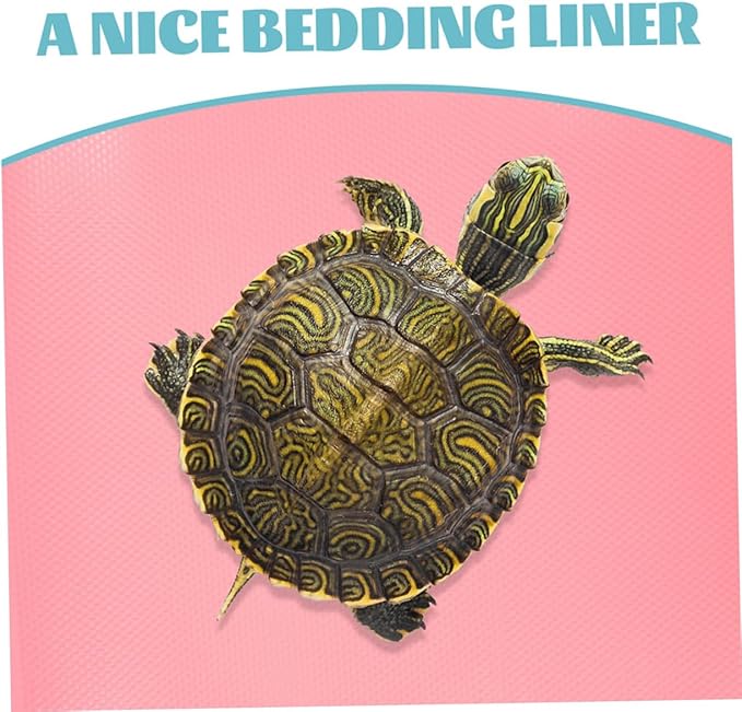 Totority Reptile Carpet Terrarium Substrate Mat EVA Soft Leopard Gecko Tank Accessories Foldable Lightweight Bedding Liner for Lizards Tortoise Snake Pets