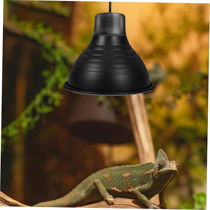 PRETYZOOM 4pcs Terrarium Heat Lamp Accessory Lampshade for Reptile Tank Energy-efficient Light Fixture