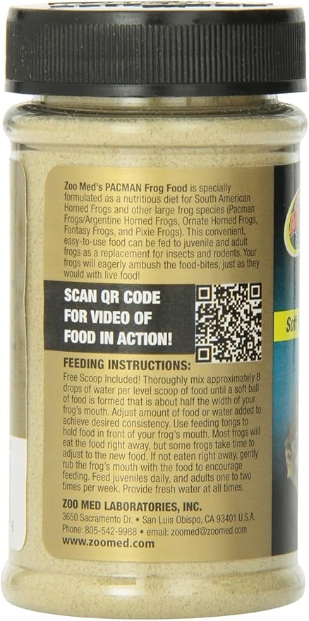 Zoo Med Pacman Frog Food (6-Ounce)
