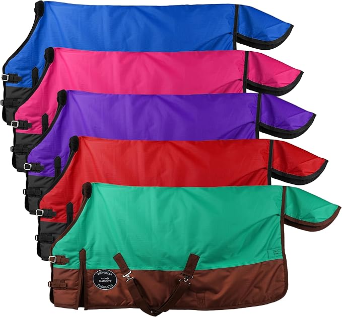 Showman Adjustable 48"-54" Pony/Yearling 1200 Denier Turnout Blanket