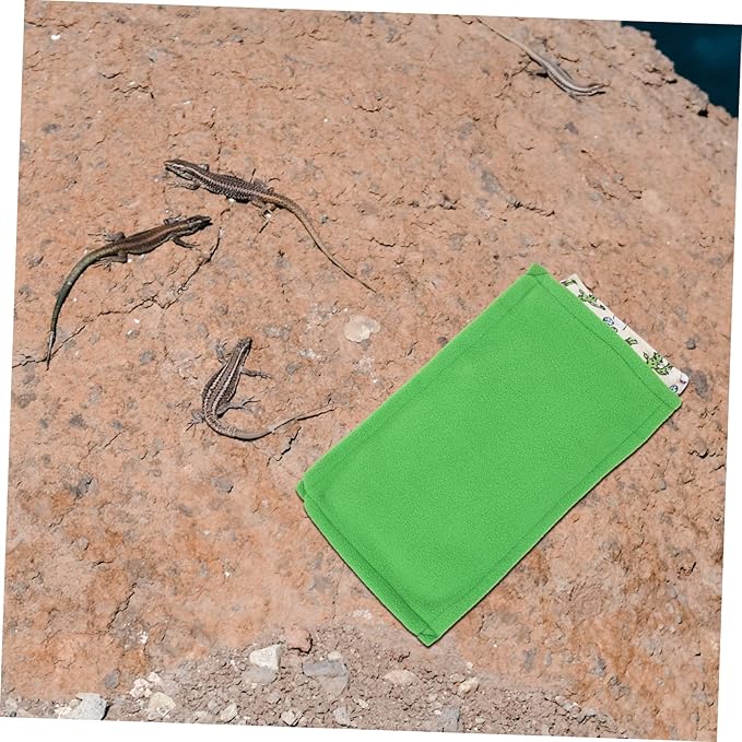 BESPORTBLE Reptile Sleeping Blanket Pillow Comfortable Washable Lizard Sleep Bag for Reptiles Warmth Mat for Bearded Dragons Compact and Lightweight Pet Sleeping Mat