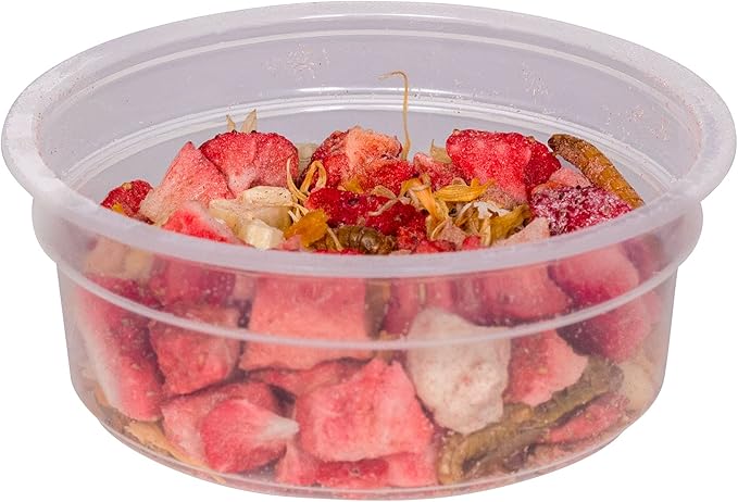 Healthy Herp Box Turtle Food Instant Meal for Reptiles - Nutritious Turtle and Tortoise Food, Habitat Accessories - Made in USA, Quick Prep - 7 x 0.19 oz (5.4g) Cups