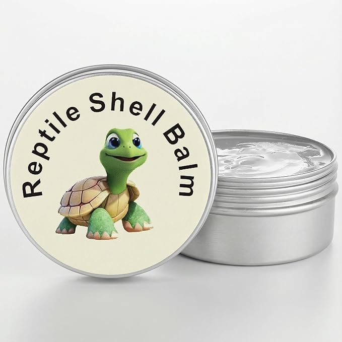 2.5 Oz roptoTortoise Shell Conditioner Cream – Shell Cleaner Balm for Restore Shine Polish and Repair for Sulcata Russian Desert Tortoise Turtle Protection and Care