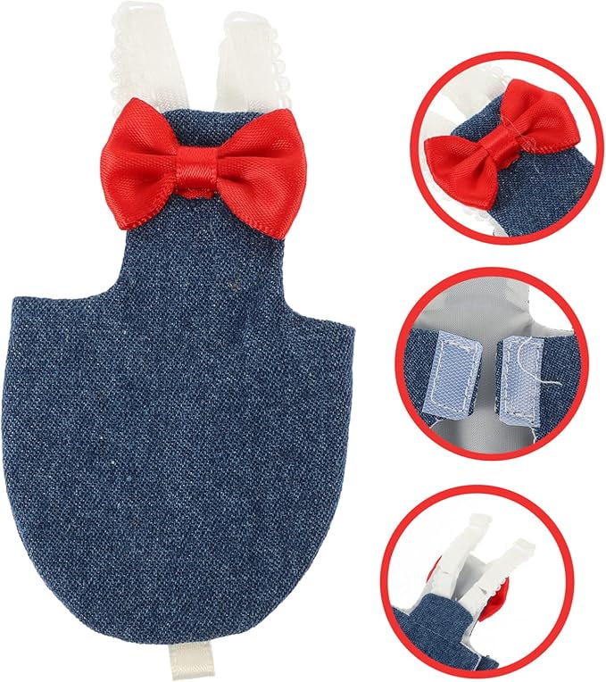 balacoo 5pcs Washable Bird Diaper for Parrots and Pigeons Comfortable Flight Suit Unique Design Material Easy to Clean for Outdoor Use