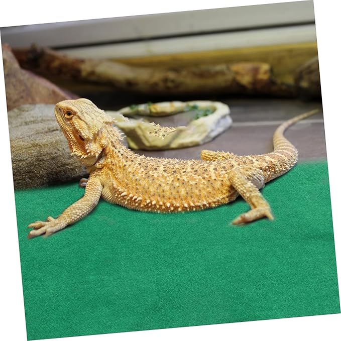 balacoo Reptile Pad Warm Pet Sleeping Cushion for Tortoises Lizards and Spiders and Safe Reptile Mat for Climbing and Resting