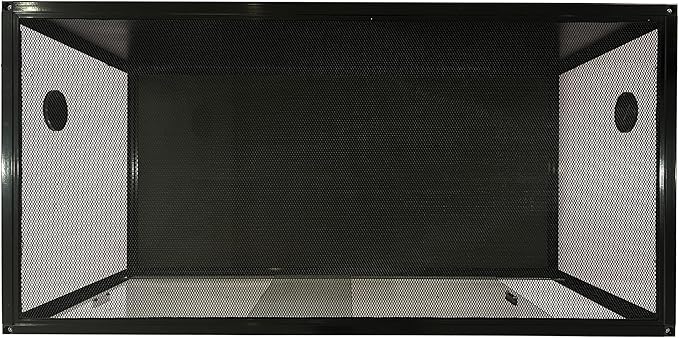 120 Gallon Reptile Terrarium, Bearded Dragon Tank 4ft x 2ft x 2ft, Reptile Enclosure with Sliding Glass Doors & Screen Ventilation Top for Lizard, Chameleon, Snake,Snake Enclosure with Easy Assembly