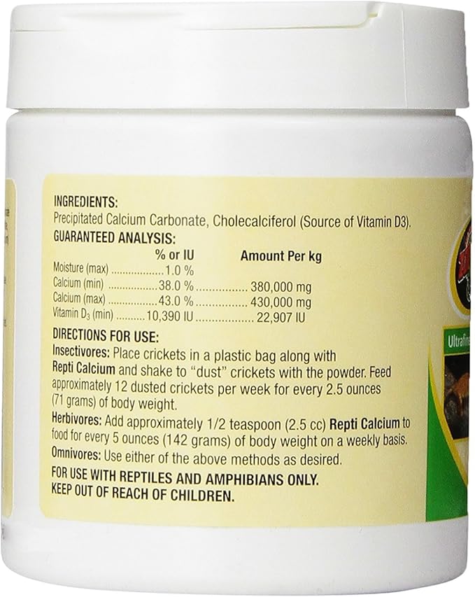 Zoo Med Repti Calcium with D3 8 oz - Pack of 3